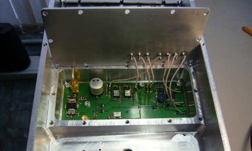 RF preamplifier for Z-shape CO2-laser